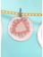 Volante Dentelle Kırmızı Porselen Tabak 19 cm 2
