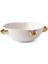 Volans Transparan Krem Porselen Kase 18 cm 1