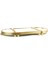 Altın Rengi Oval Aynalı Metal Jardinyer Tepsi 25X50 cm 2