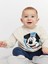 Yeni Sezon Mickey Mouse Baskılı Erkek Bebek Sweatshirt ve Eşofman Alt 2'li 1