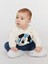 Yeni Sezon Mickey Mouse Baskılı Erkek Bebek Sweatshirt ve Eşofman Alt 2'li 3