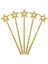 Altın Renk Yıldız Peri Asası Peri Değneği 34 cm 1 Adet (4887) 1
