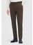 Haki Düz Dokuma Jogging Fit Casual Pamuk Karışımlı Pantolon 2