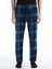 Yeni Sezon Standart Kalıp Ekose Polar Pijama Alt 2