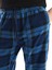 Yeni Sezon Standart Kalıp Ekose Polar Pijama Alt 3