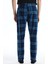 Yeni Sezon Standart Kalıp Ekose Polar Pijama Alt 4