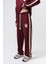 Erkek Şerit Detaylı Modal Baggy Eşofman Altı Vişne 2