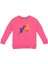 Musician Triangle Pembe Uzun Kollu Kız Çocuk Sweatshirt 1