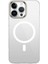 Apple iPhone 16 Pro Kılıf Magsafe Şarj Özellikli Şeffaf Cam Arka Yüzey N7TH G-Glass Kapak-Şeffaf 2