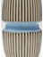 Calabria Blue Porselen Vazo 31 cm 3