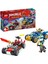Nınjago Rogue ile Drix Yarış Arabası Düellosu 71840 - 4 Yaş ve Üzeri Çocuklar Için Nya Dahil 3 Minifigür Içeren Yaratıcı Oyuncak Yapım Seti (111 Parça) 1