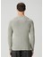 Memphis Gri Yakası Düğmeli Uzun Kollu T-Shirt 4