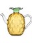 Ananas Formunda Cam Demlik 1
