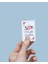 Yılbaşı Mutlu Yıllar Yazılı Hediye Kart Seti, Çiçek Temalı Paketleme Kartı, 25 ADET-6,5X10 Cm, Beyaz 2