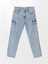 Yeni Sezon 700 Straight Fit Erkek Kargo Jean Pantolon 5
