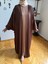Acı Kahve Biyeli Abaya Takım 5081 3