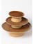 Mocha Stoneware Ayaklı Küçük Boy Sunum Tabağı 16,5 cm 2