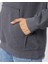 Mooncover Kadın Kapşonlu Kanguru Cepli Sweatshirt – Bordo 4