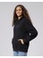 Mooncover Kadın Kapşonlu Kanguru Cepli Sweatshirt – Bordo 1