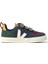 V 10 Colorblocked Unisex Çocuk Deri Sneaker 1