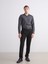Yeni Sezon Slim Fit Uzun Kollu Armürlü Erkek Gömlek 2