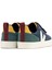 V 10 Colorblocked Unisex Çocuk Deri Sneaker 2