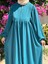 Petrol Balon Kollu Oversize Ferace 5031 1