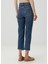 90S Pinch Mavi Crop Straight Jean Pantolon 4
