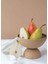 Mocha Stoneware Ayaklı Çukur Servis Kasesi 17 cm 2