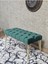Gold Tel Ayaklı 90 cm Puf Bench - Puf - Bench - Kasalı Oturak - Oturak - Yatak Ucu Puf Yeşil Renk 90 x 40 Boyut/ebat 4