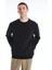 Yeni Sezon Bisiklet Yaka Nakışlı Erkek Sweatshirt 1