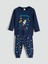 Yeni Sezon Uzun Kollu Baskılı Erkek Çocuk Pijama Takımı 1