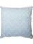 Timmy Mavi Beyaz 40X40 Yün Dekoratif Yastık 1