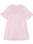 Pembe Kısa Kollu Kız Çocuk Gecelik 1