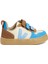 Small V-10 Chromefree Renkli Çocuk Deri Sneaker 1