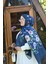 Desenay Navy Blossom Şal 3