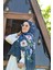 Desenay Navy Blossom Şal 5