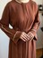 Taba Gizli Patlı Biyeli Abaya Kol Ferace 5058 3