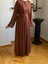 Taba Gizli Patlı Biyeli Abaya Kol Ferace 5058 5