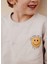 Smiley Krem Rengi Uzun Kollu Unisex Çocuk Sweatshirt 3