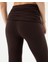 Kahverengi Katlanır Bel Lounge Pantolon 4
