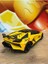 Lamborghini Aventador Svj Diecast Model Araba Sesli Işıklı Kapıları Açılır Lamborgihini Sarı Araba 3
