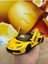 Lamborghini Aventador Svj Diecast Model Araba Sesli Işıklı Kapıları Açılır Lamborgihini Sarı Araba 6