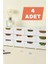 Tidy 4 Adet Mini Çekmece Organizer 3 Çekmeceli Çok Amaçlı Düzenleyici -Takı Hobi Aksesuar Organizeri 1