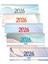 2026 Spiralli Masa Takvimi 12X33 cm 504-BTK 5 Adet 1