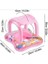 Gölgelikli Bebek Flotörü Bebek Baby Float Oturaklı Bebek Simidi Şişme 2