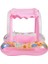 Gölgelikli Bebek Flotörü Bebek Baby Float Oturaklı Bebek Simidi Şişme 3