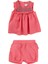 Narçiçeği Kolsuz Tunik ve Bloomer Şort Kız Bebek 2'li Set 1