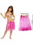 Hawaii Hula Eteği Pembe Renk 40 cm (4887) 1