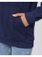 Mooncover Kadın Kapşonlu Kanguru Cepli Sweatshirt – Bordo 2
